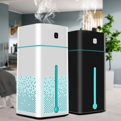 Household Air Purifier Essential Aromas Oil Diffuser 7 Color LED Night Light Purifier Office Car Room Ultrasonic USB Changing