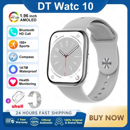 AstraWatch 10 – AMOLED Smartwatch with Bluetooth Calling and Health Tracking