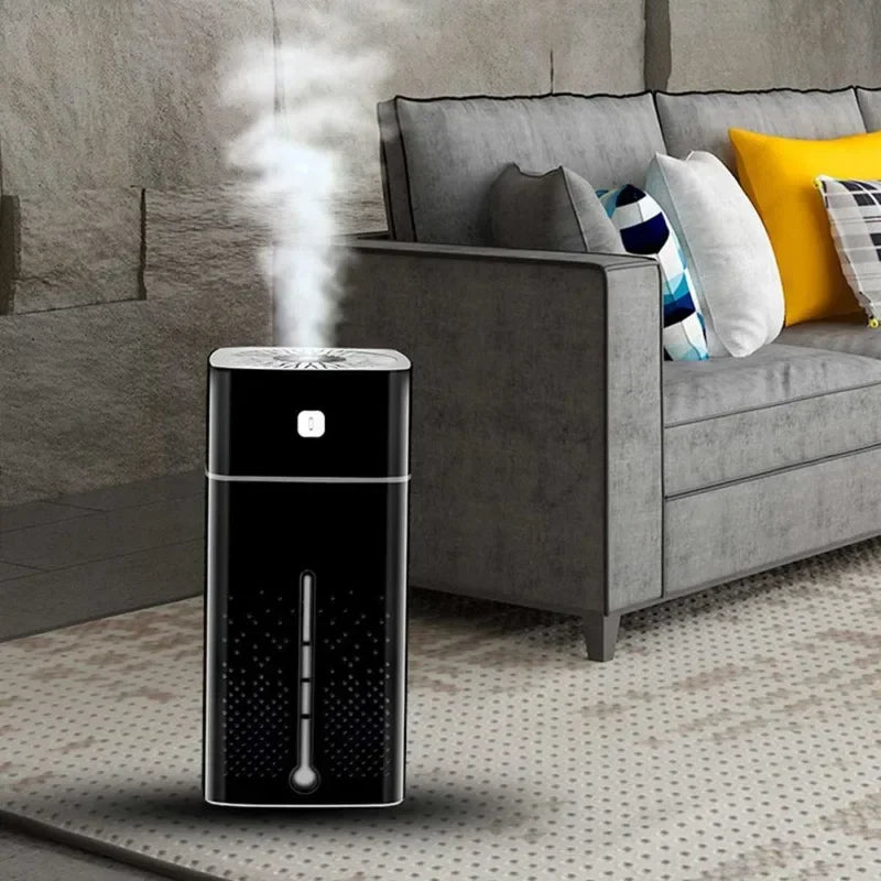 Household Air Purifier Essential Aromas Oil Diffuser 7 Color LED Night Light Purifier Office Car Room Ultrasonic USB Changing