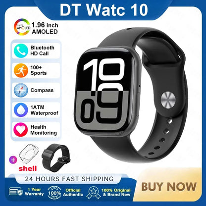 AstraWatch 10 – AMOLED Smartwatch with Bluetooth Calling and Health Tracking