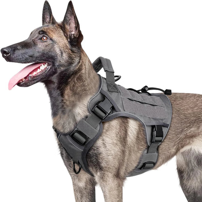 SafeWalk - No-Pull Harness for Large Dogs with Control Handle and Reflective Strips