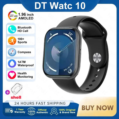 AstraWatch 10 – AMOLED Smartwatch with Bluetooth Calling and Health Tracking