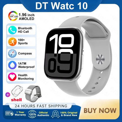 AstraWatch 10 – AMOLED Smartwatch with Bluetooth Calling and Health Tracking
