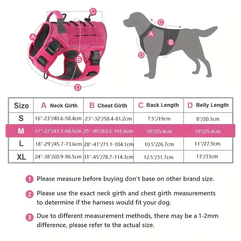 SafeWalk - No-Pull Harness for Large Dogs with Control Handle and Reflective Strips