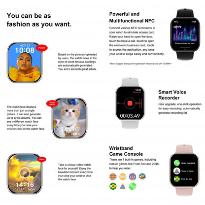 AstraWatch 10 – AMOLED Smartwatch with Bluetooth Calling and Health Tracking