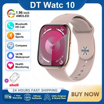 AstraWatch 10 – AMOLED Smartwatch with Bluetooth Calling and Health Tracking