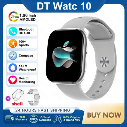 AstraWatch 10 – AMOLED Smartwatch with Bluetooth Calling and Health Tracking