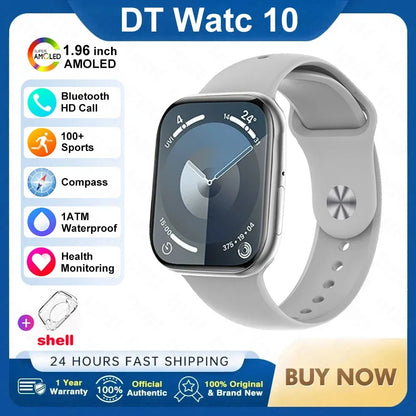 AstraWatch 10 – AMOLED Smartwatch with Bluetooth Calling and Health Tracking