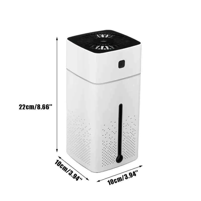 Household Air Purifier Essential Aromas Oil Diffuser 7 Color LED Night Light Purifier Office Car Room Ultrasonic USB Changing