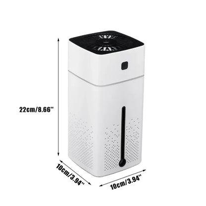 Household Air Purifier Essential Aromas Oil Diffuser 7 Color LED Night Light Purifier Office Car Room Ultrasonic USB Changing