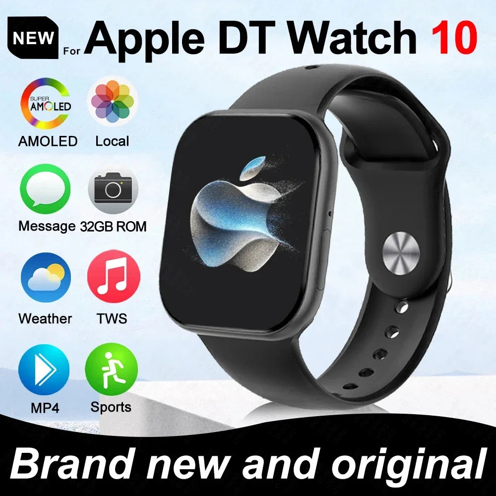 AstraWatch 10 – AMOLED Smartwatch with Bluetooth Calling and Health Tracking